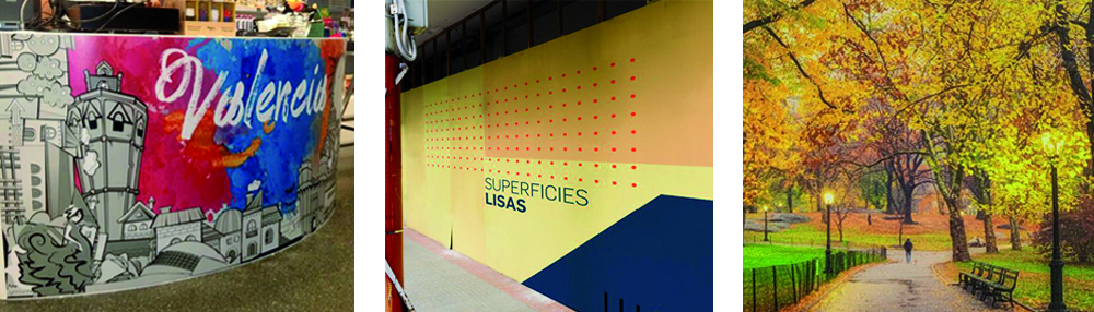 vinilo superficies lisas