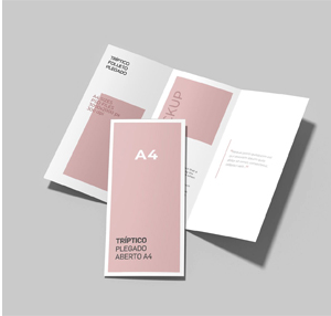 triptico a4 envolvente